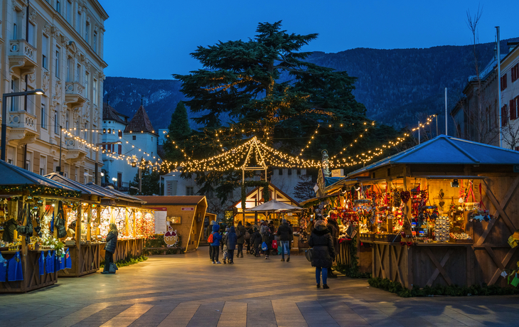 Weihnachtsmarkt in Meran, Italien