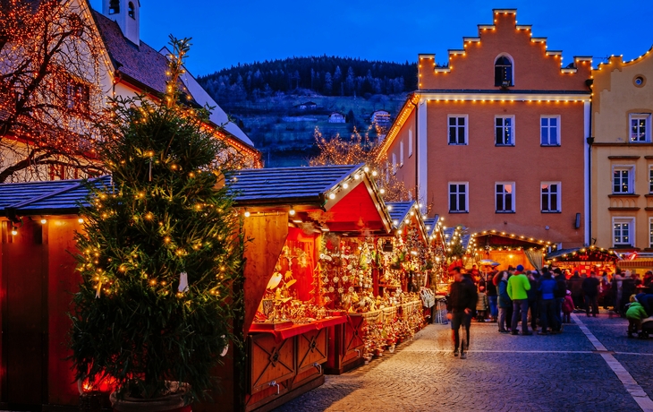 Weihnachtsmarkt, Sterzing, Bozen, Trentino Alt Adige, Italien