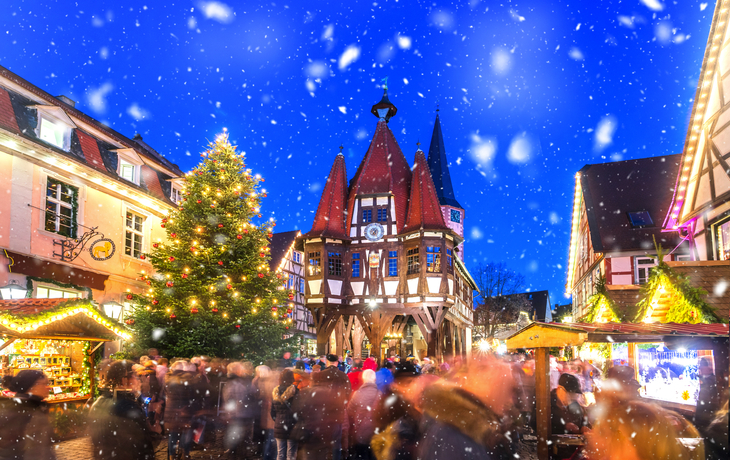 Weihnachtsmarkt in Michelstadt im Odenwald