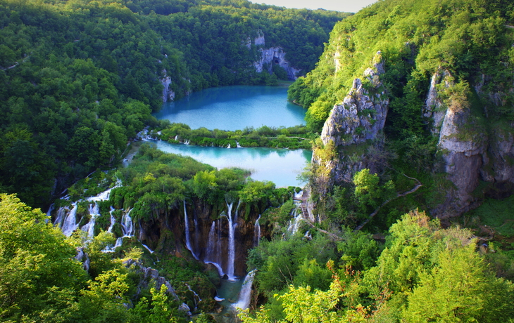 Nationalpark Plitvicer Seen in Dalmatien, Kroatien