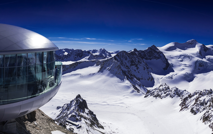 Bergstation der Wildspitzbahn im Pitztal